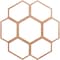 Ekena Millwork Florin Wood Fretwork Pierced Ceiling Medallion, Cherry, 36"OD x 12 5/8"ID x 3/8"T CMWP36X36X0375FOCH - alternate 1